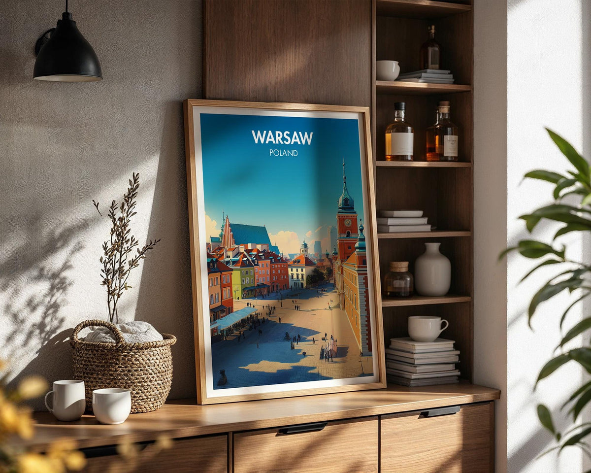 Warsaw Poster - WanderWall