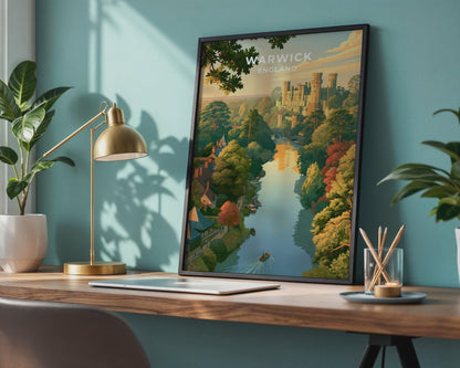 Warwick Castle Poster - WanderWall