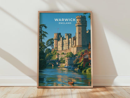 Warwick Castle Poster - WanderWall