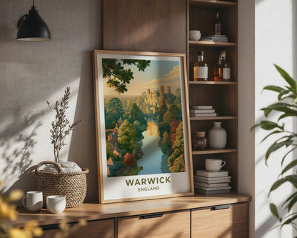 Warwick Castle Poster - WanderWall