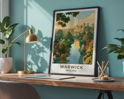 Warwick Castle Poster - WanderWall