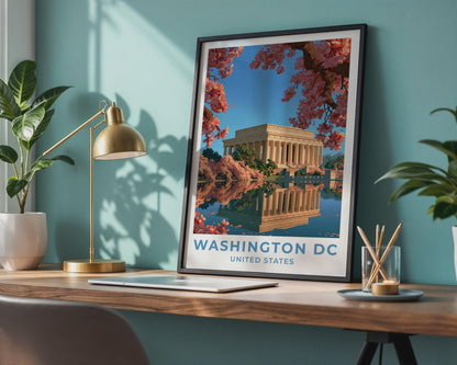 Washington DC Poster - WanderWall