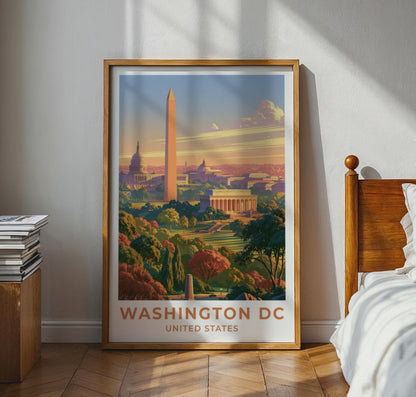 Washington DC Poster - WanderWall