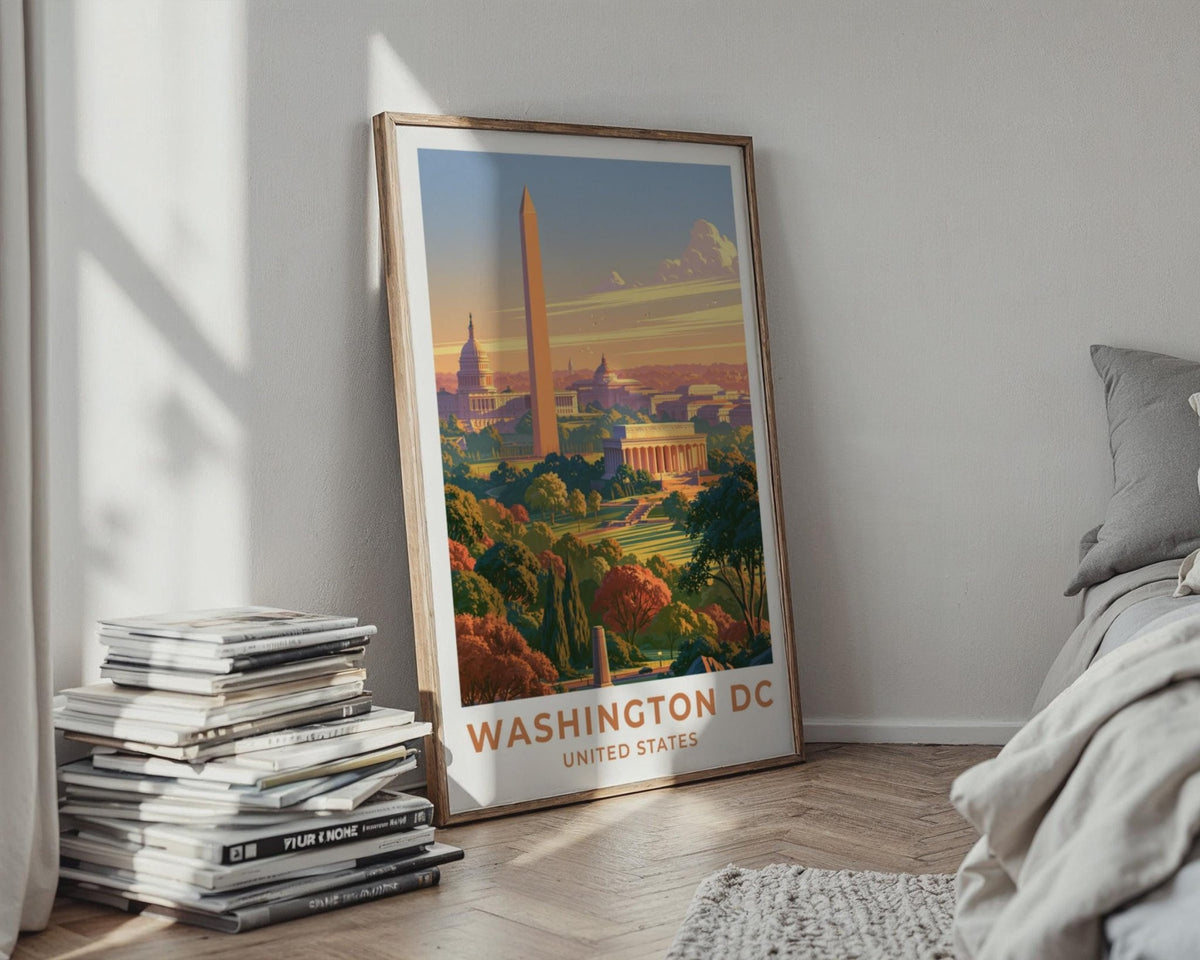 Washington DC Poster - WanderWall