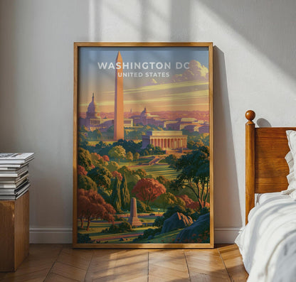 Washington DC Poster - WanderWall