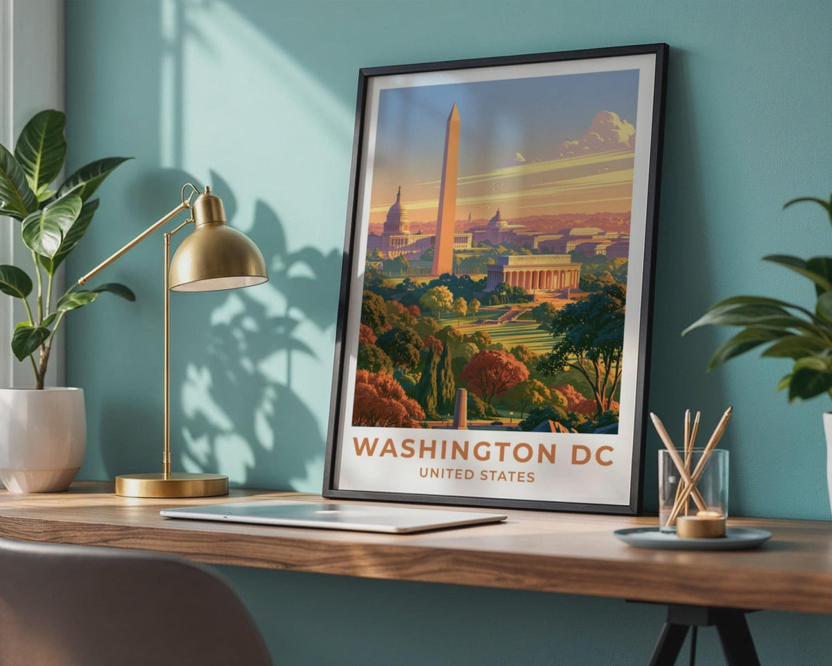 Washington DC Poster - WanderWall