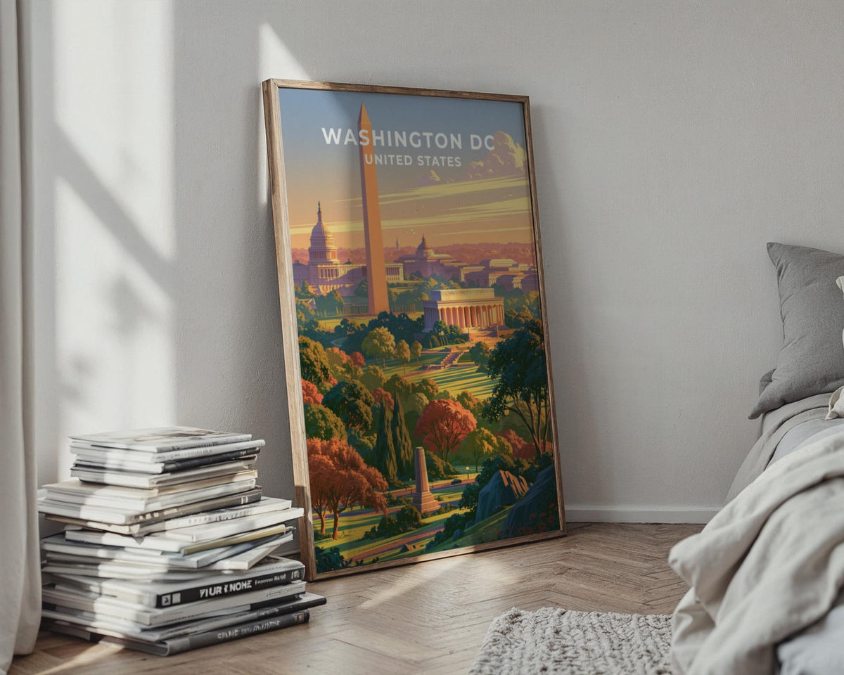 Washington DC Poster - WanderWall