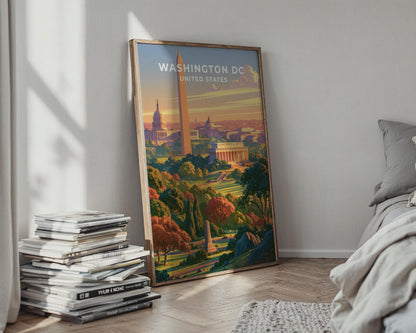 Washington DC Poster - WanderWall