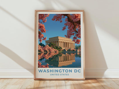 Washington DC Poster - WanderWall