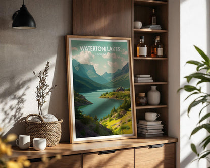 Waterton Lakes Poster - WanderWall