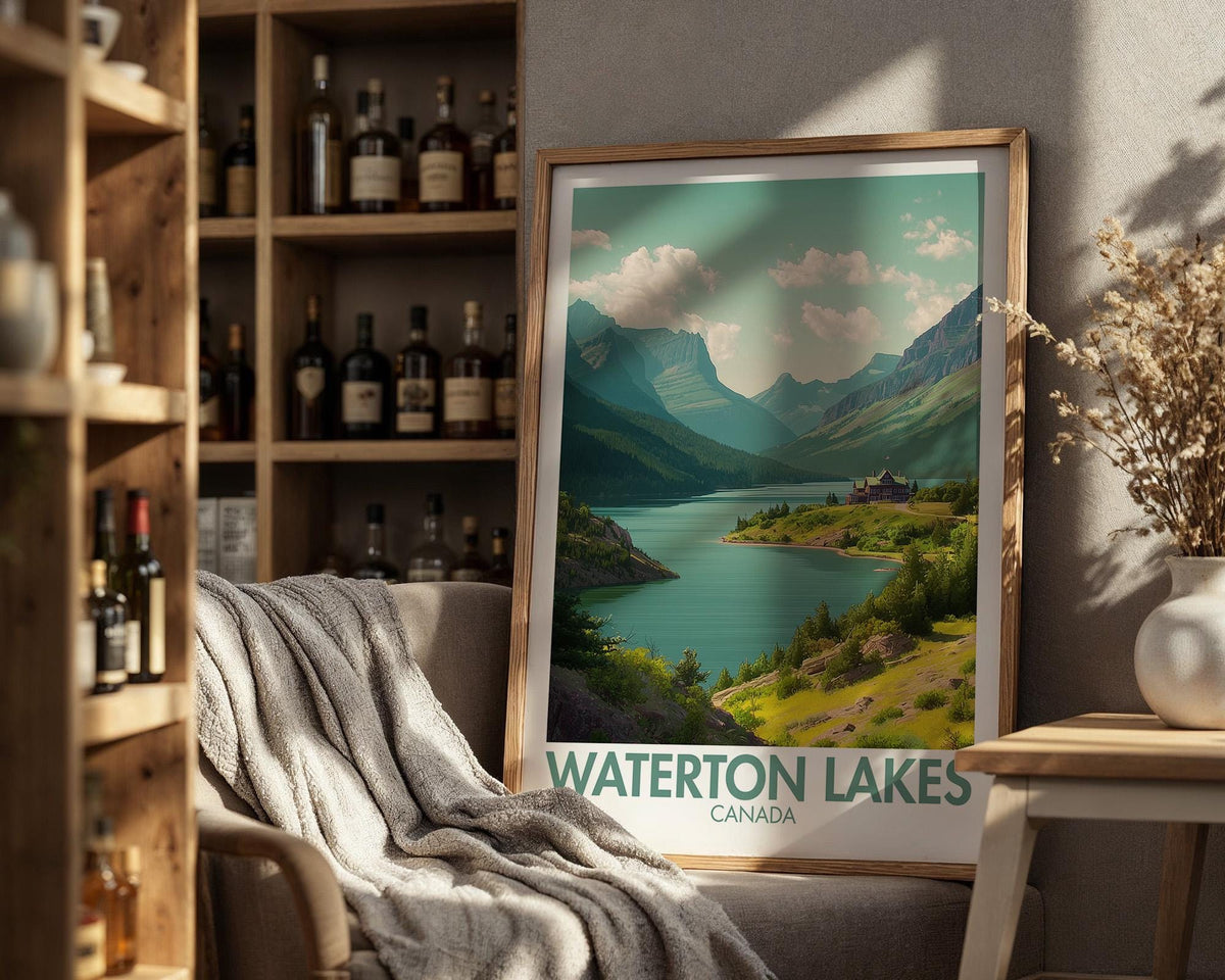 Waterton Lakes Poster - WanderWall