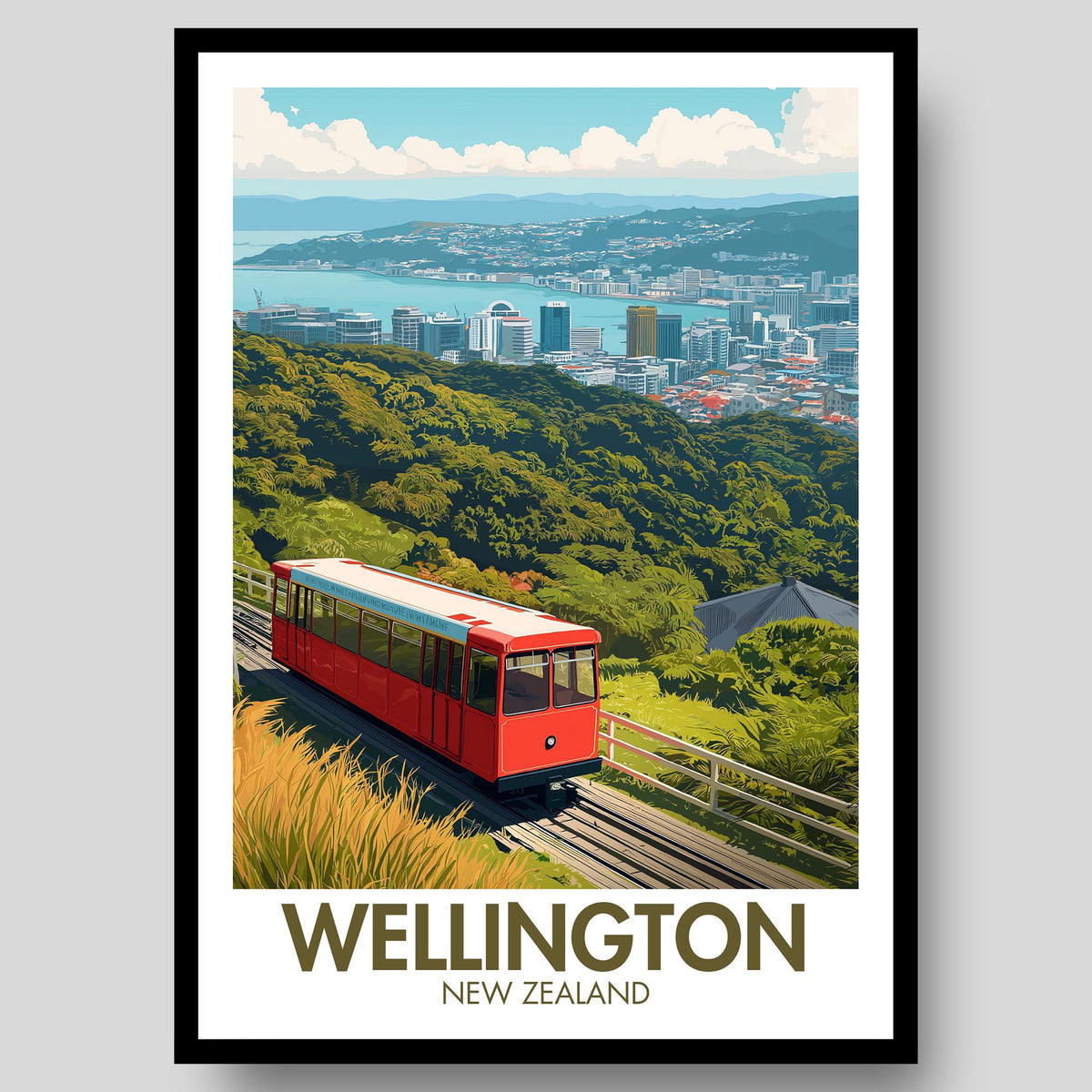 Wellington Poster - WanderWall