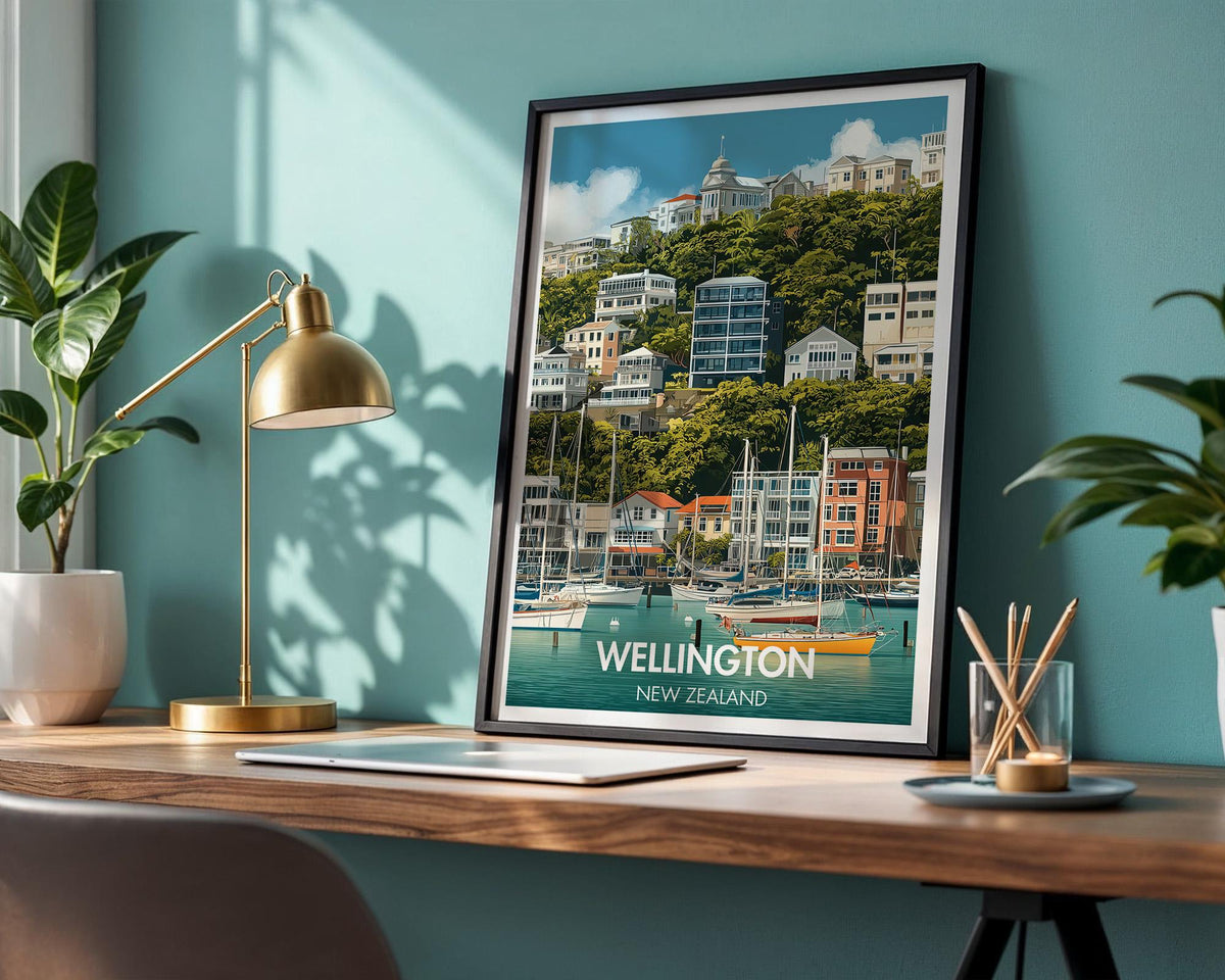 Wellington Poster - WanderWall