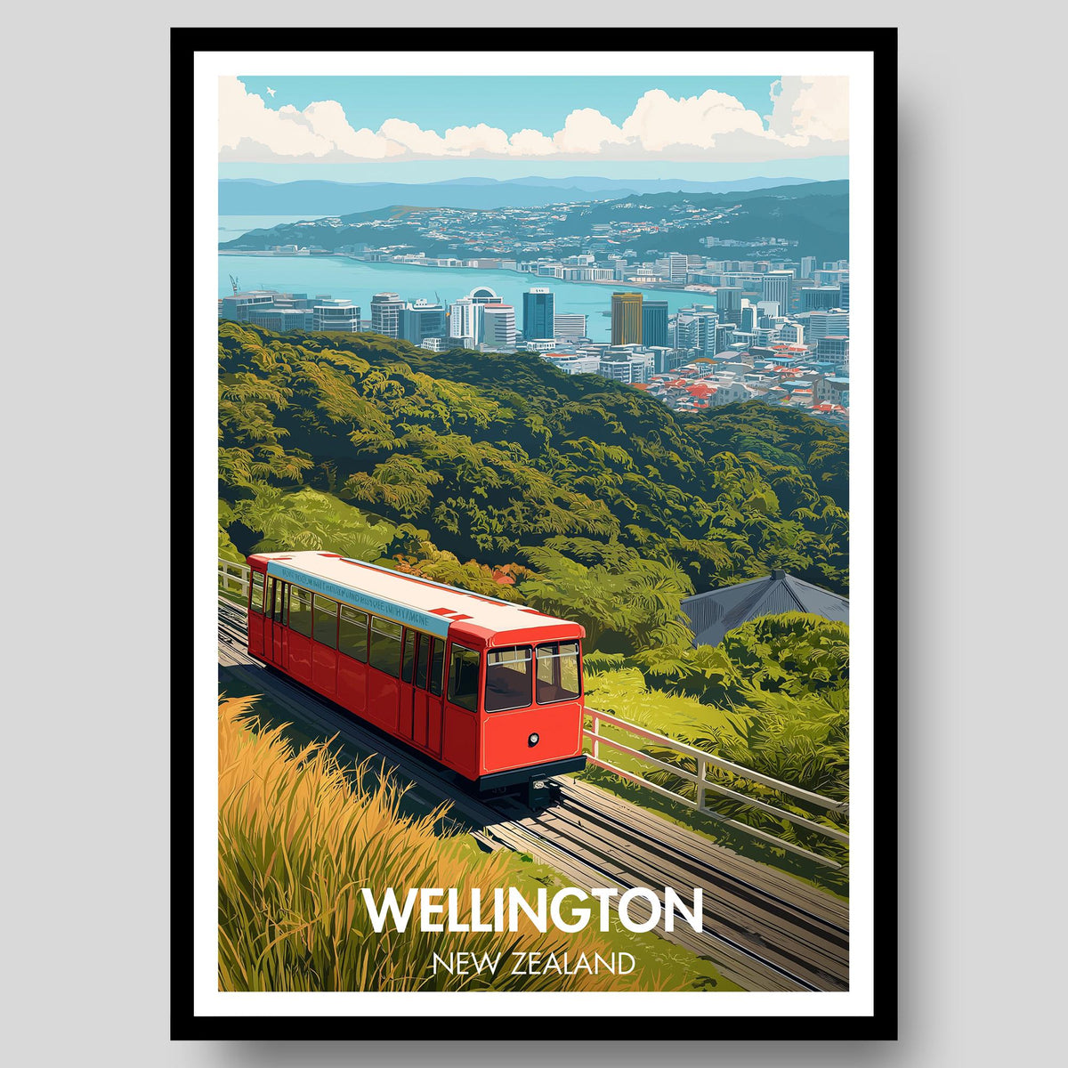 Wellington Poster - WanderWall
