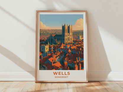 Wells Cathedral Poster - WanderWall