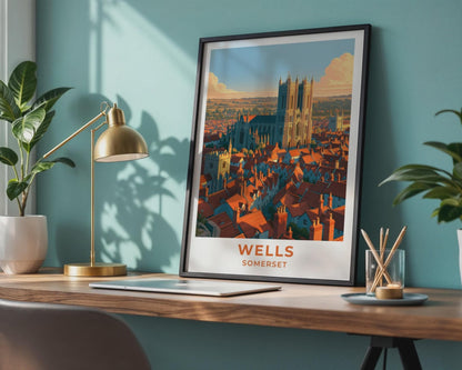Wells Cathedral Poster - WanderWall