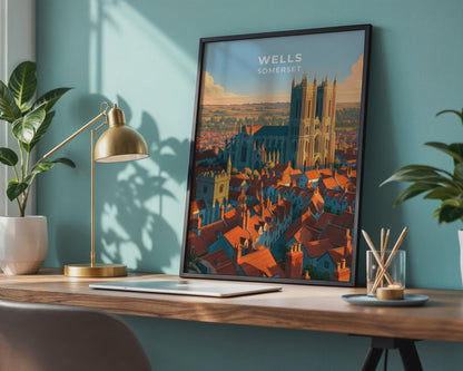 Wells Cathedral Poster - WanderWall