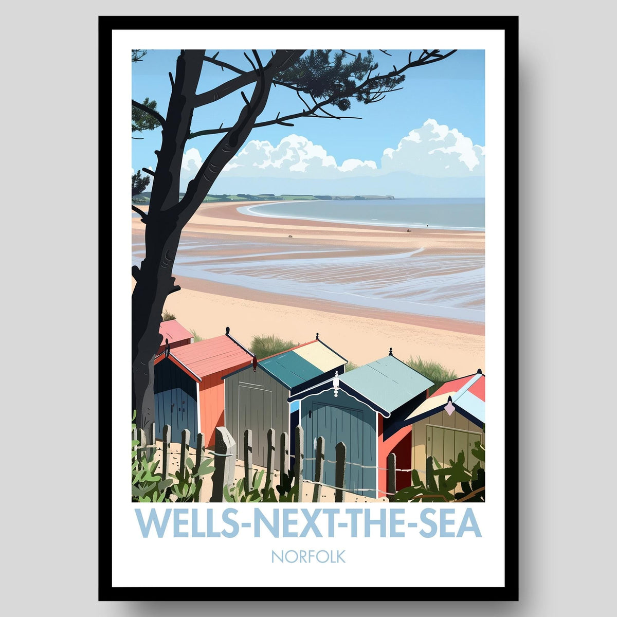 Wells-Next-The-Sea Poster - WanderWall