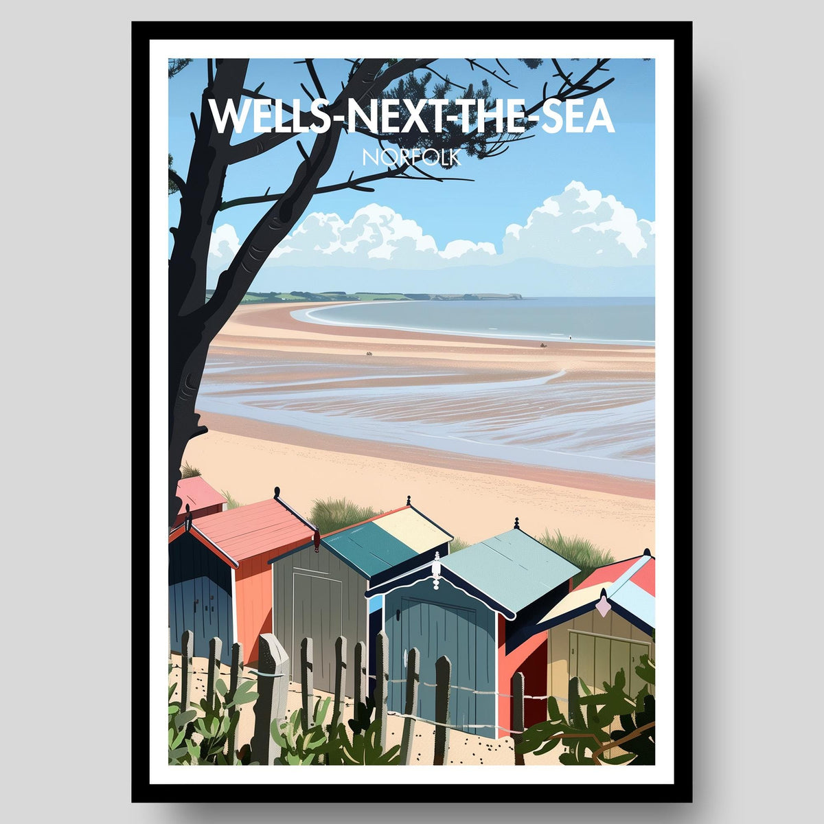 Wells-Next-The-Sea Poster - WanderWall