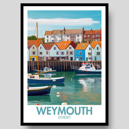 Weymouth Poster - WanderWall