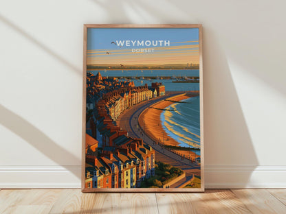 Weymouth Poster - WanderWall