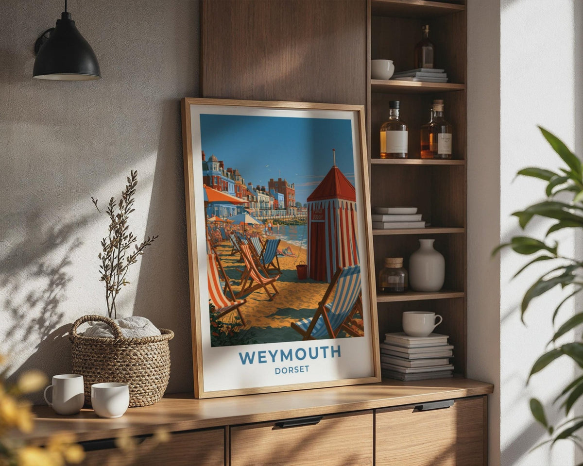 Weymouth Poster - WanderWall