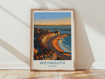 Weymouth Poster - WanderWall