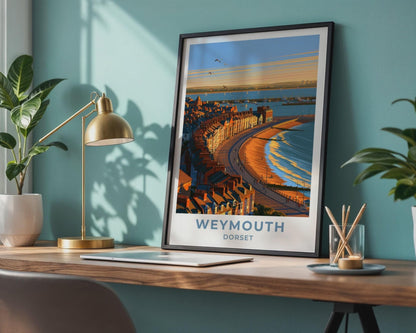Weymouth Poster - WanderWall