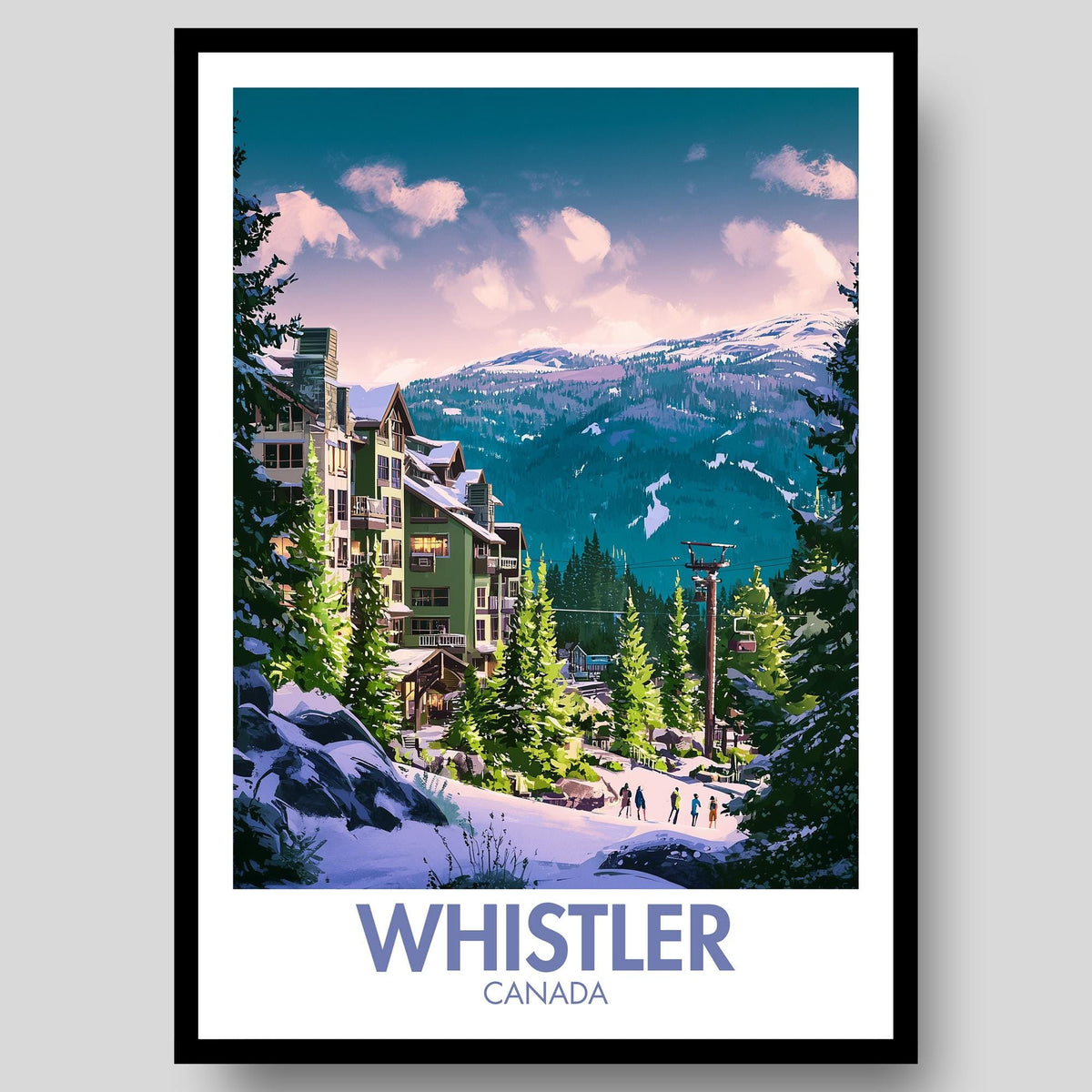 Whistler Poster - WanderWall