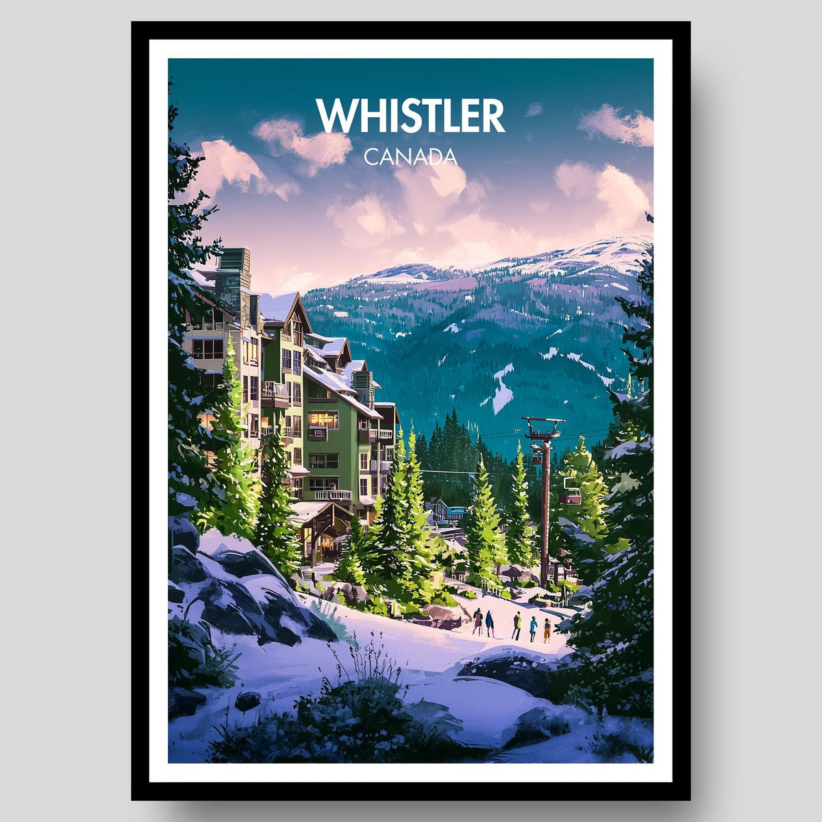 Whistler Poster - WanderWall