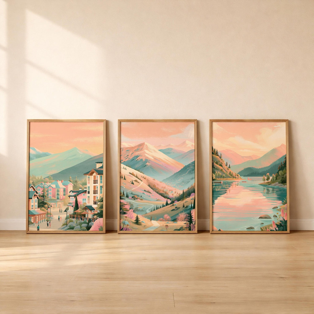 Whistler Set of 3 Posters | Whistler Gallery Wall Art - WanderWall