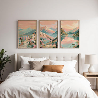 Whistler Set of 3 Posters | Whistler Gallery Wall Art - WanderWall