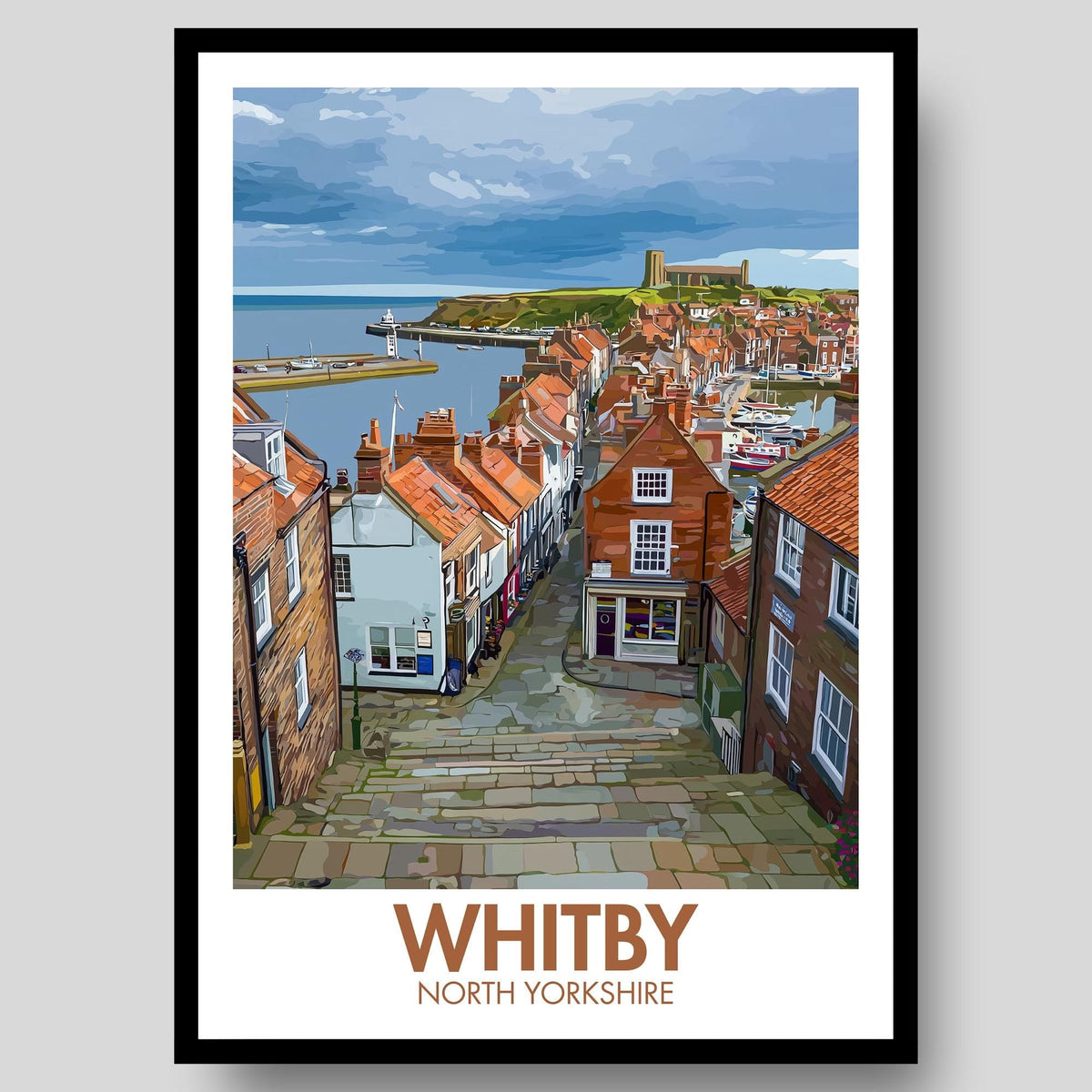 Whitby Poster - WanderWall