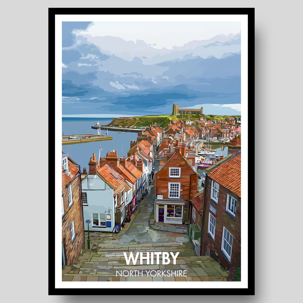 Whitby Poster - WanderWall