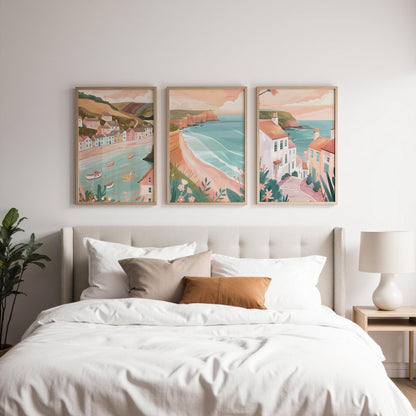 Whitby Set of 3 Posters | Whitby Gallery Wall Art - WanderWall