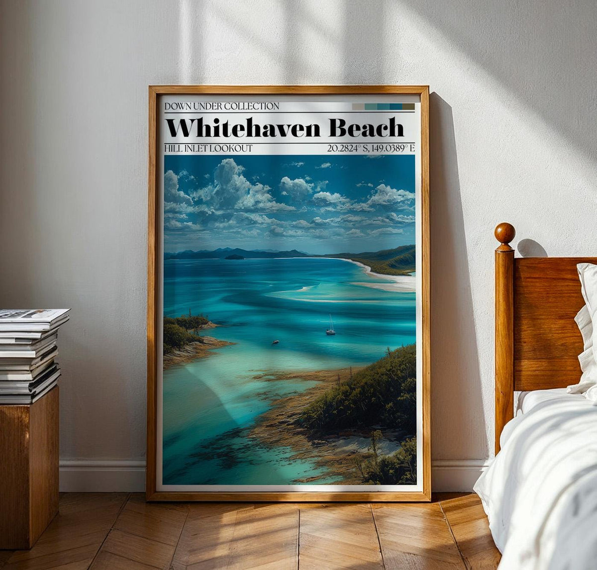 Whitehaven Beach Poster - WanderWall