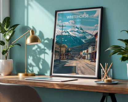 Whitehorse Poster - WanderWall