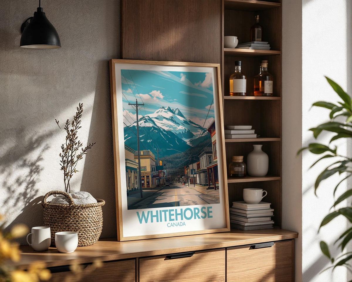 Whitehorse Poster - WanderWall