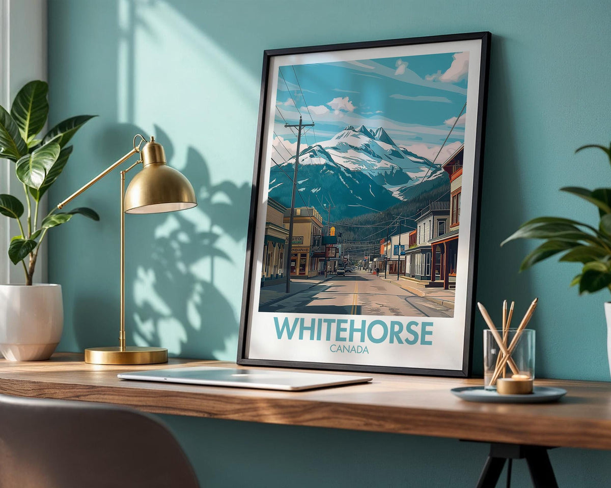 Whitehorse Poster - WanderWall