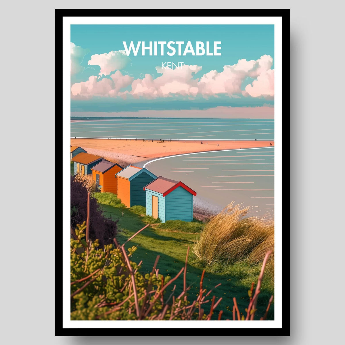 Whitstable Poster - WanderWall