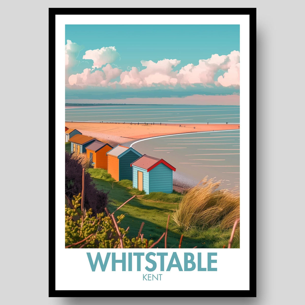 Whitstable Poster - WanderWall