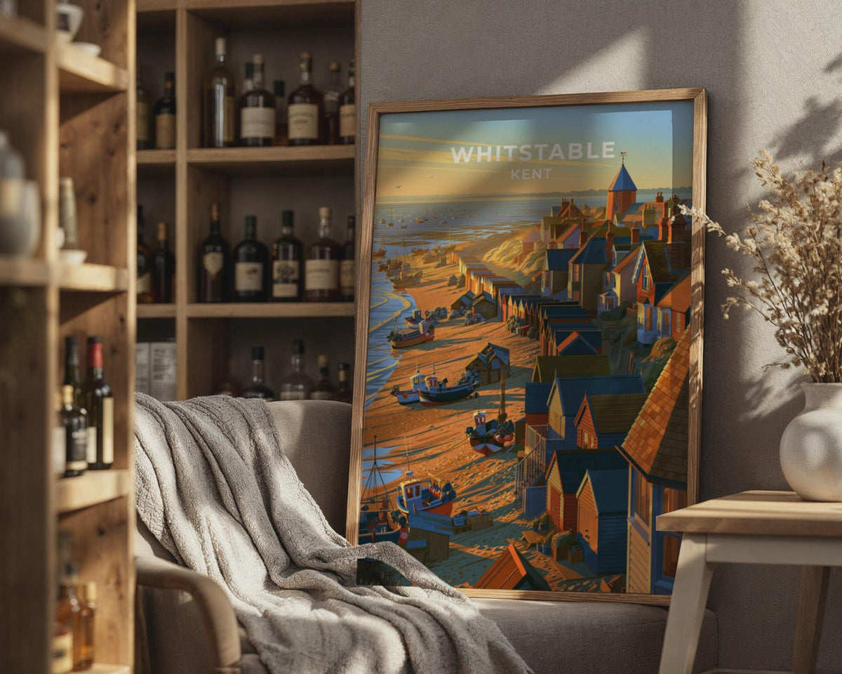 Whitstable Poster - WanderWall