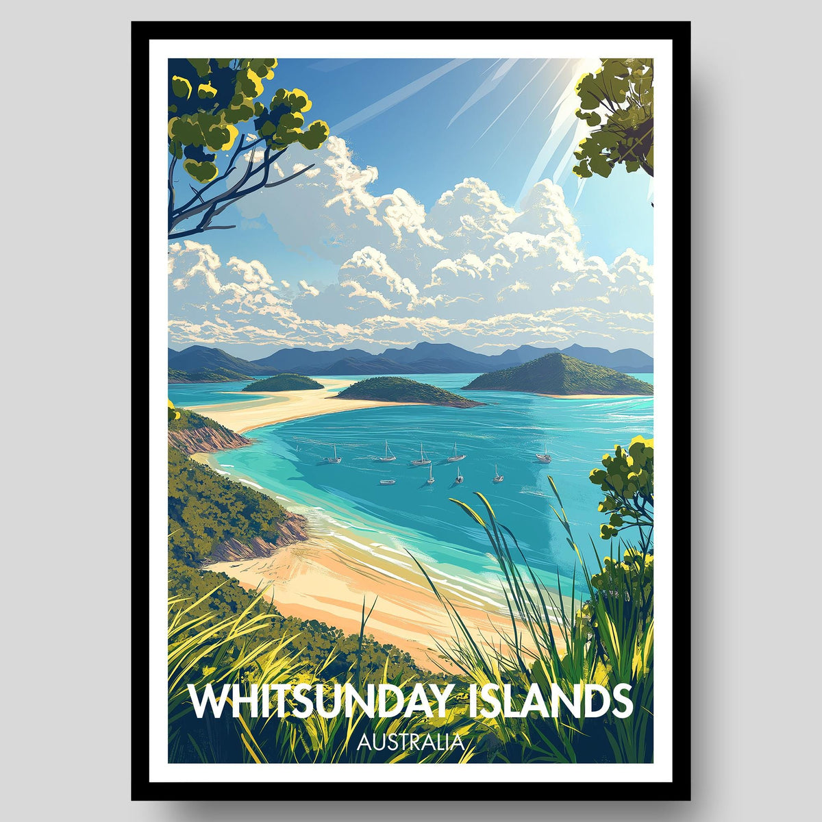 Whitsunday Poster - WanderWall