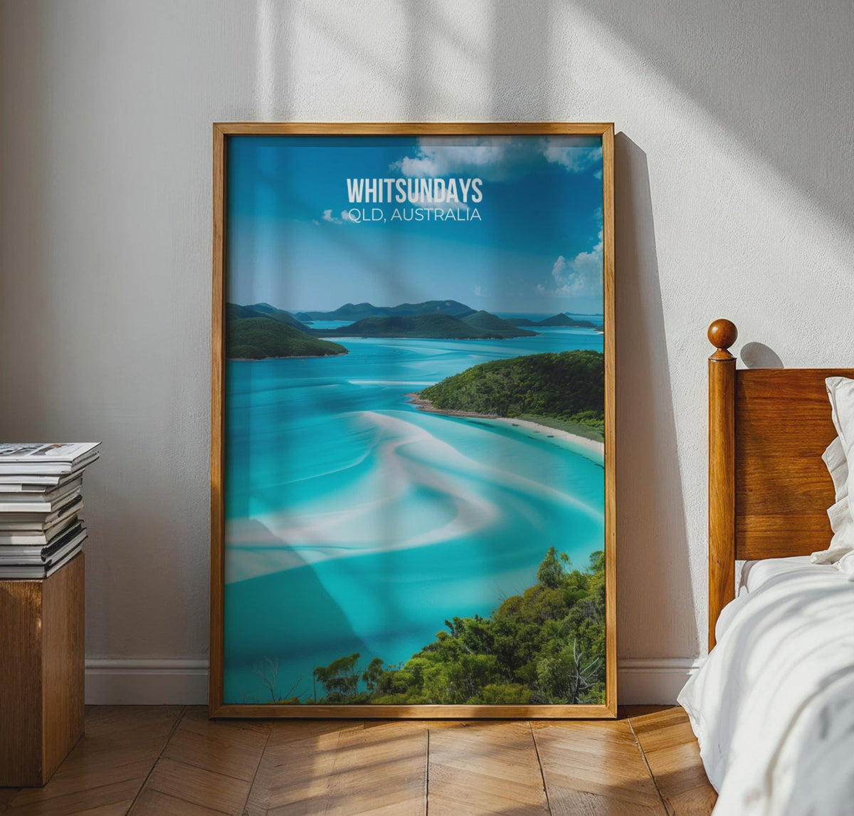 Whitsundays Australia Travel Poster Beach Wall Art - WanderWall