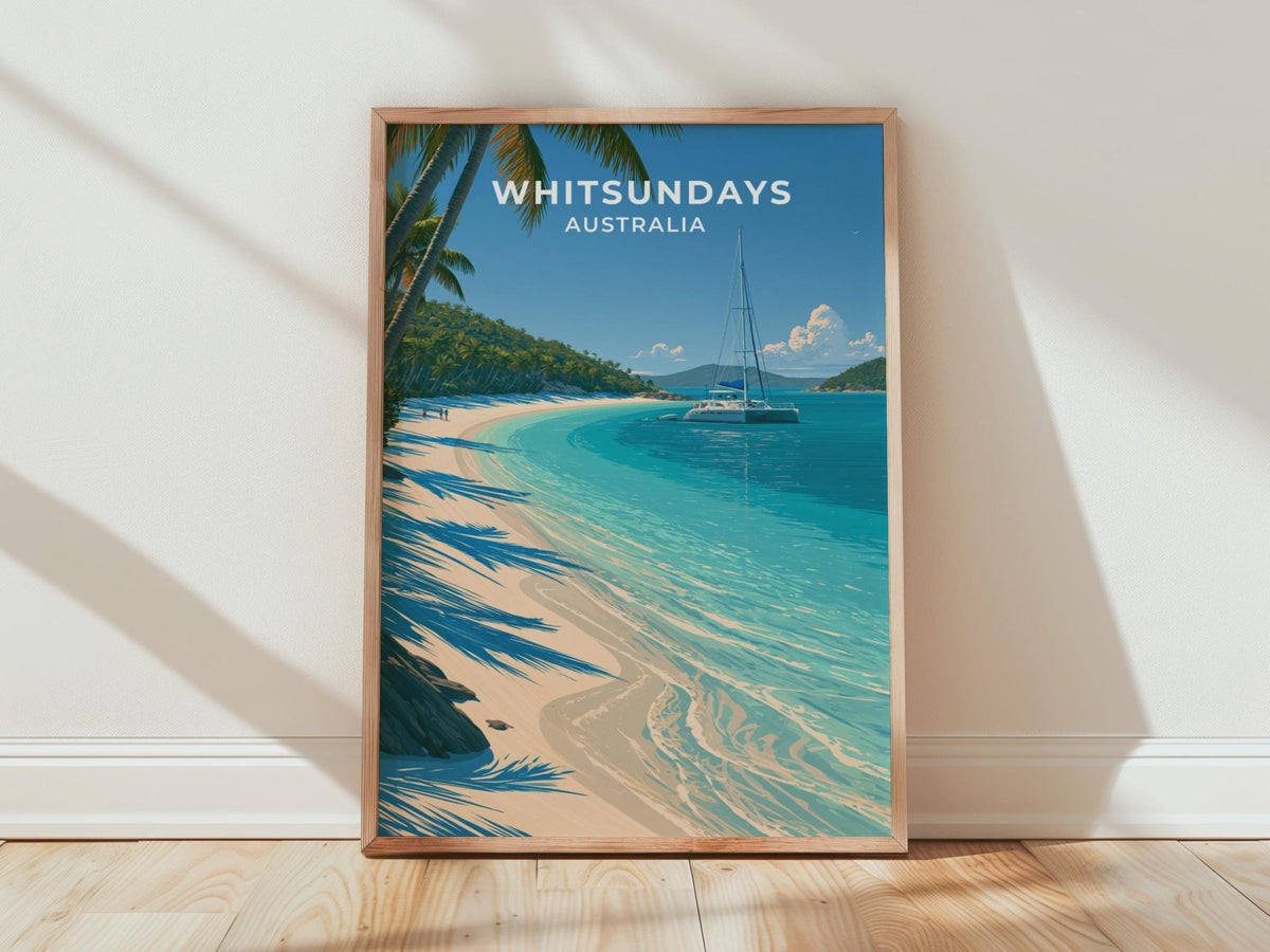 Whitsundays Poster - WanderWall