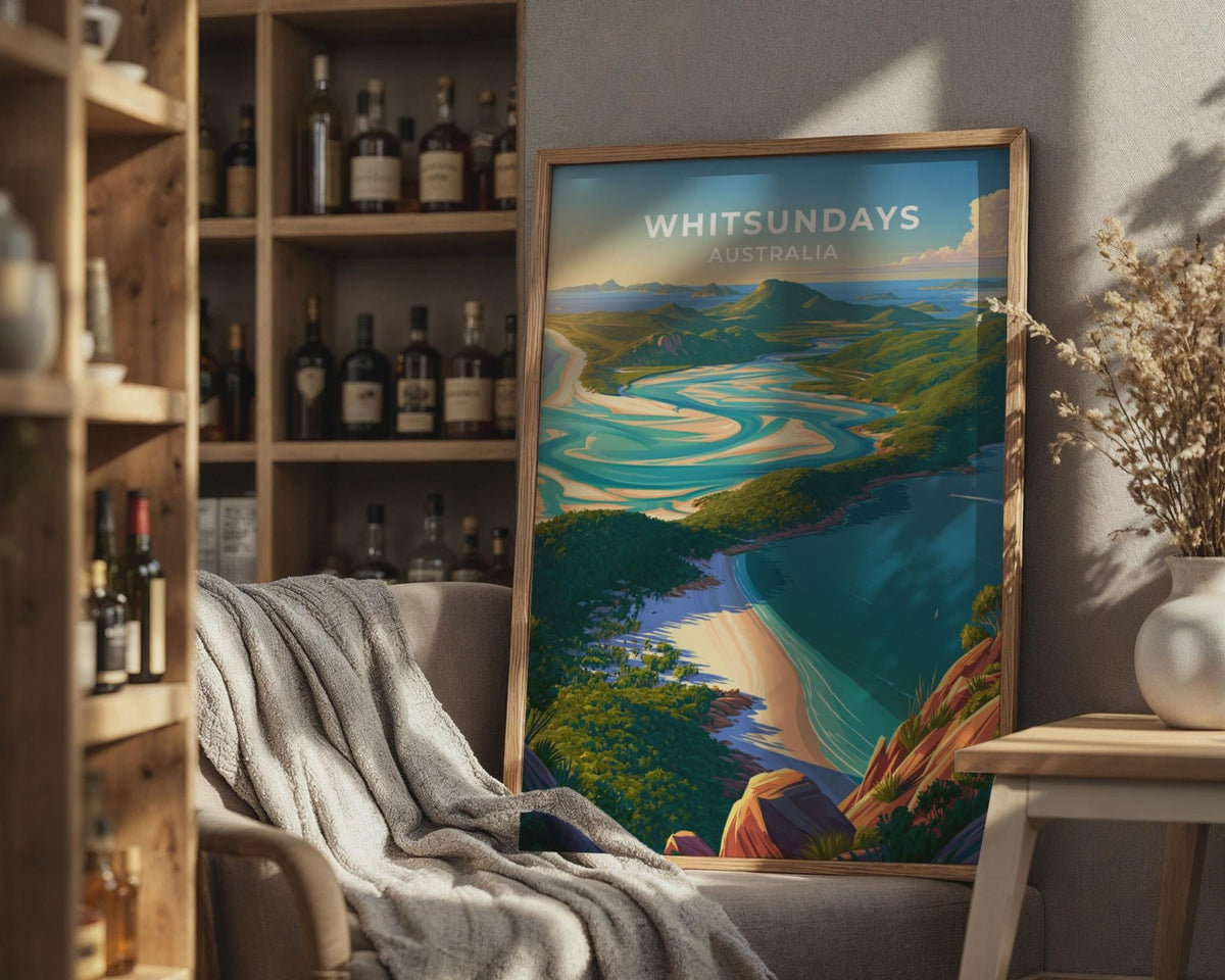 Whitsundays Poster - WanderWall
