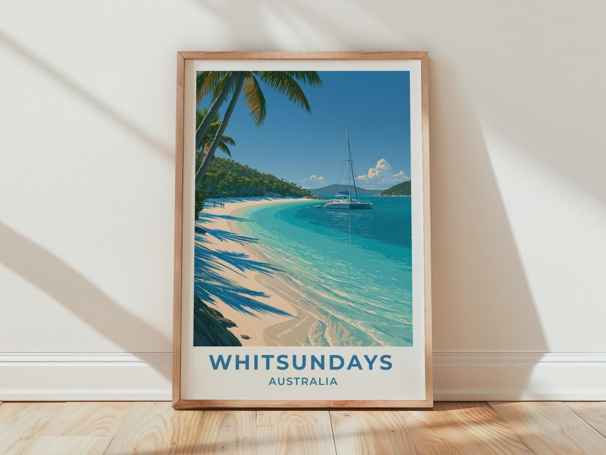 Whitsundays Poster - WanderWall