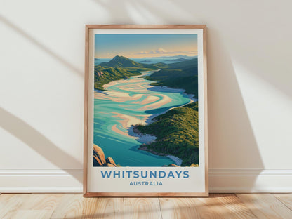 Whitsundays Poster - WanderWall