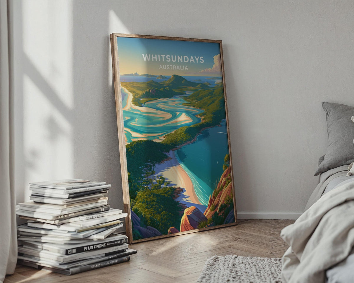 Whitsundays Poster - WanderWall