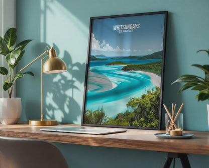 Whitsundays QLD Australia Poster Landscape Print - WanderWall